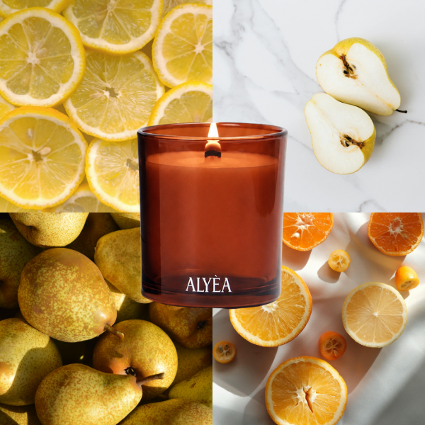 Duftkerze  Lemon and Pear